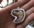 龍婆本虎爪 大師?親手雕刻經文 屬于冠蘭中的極?品