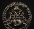 森林派高僧龍婆元2518雙面拉胡 九寶銅材質(zhì)